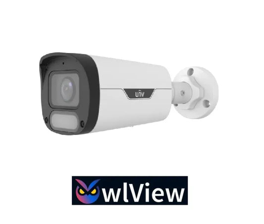 UNV 6MP IP67 Bullet 2.8mm Owlview Warm LED - ColorHunter